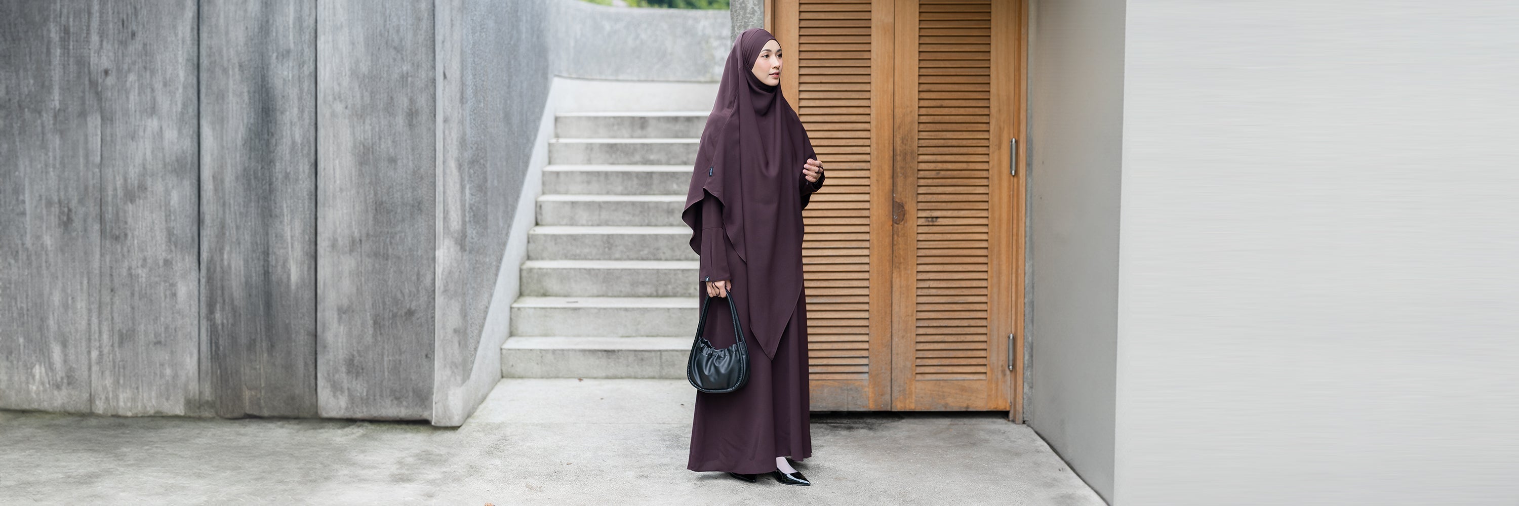 Dress & Khimar Set