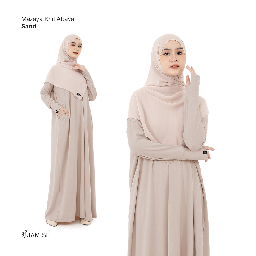 Mazaya Knit Abaya