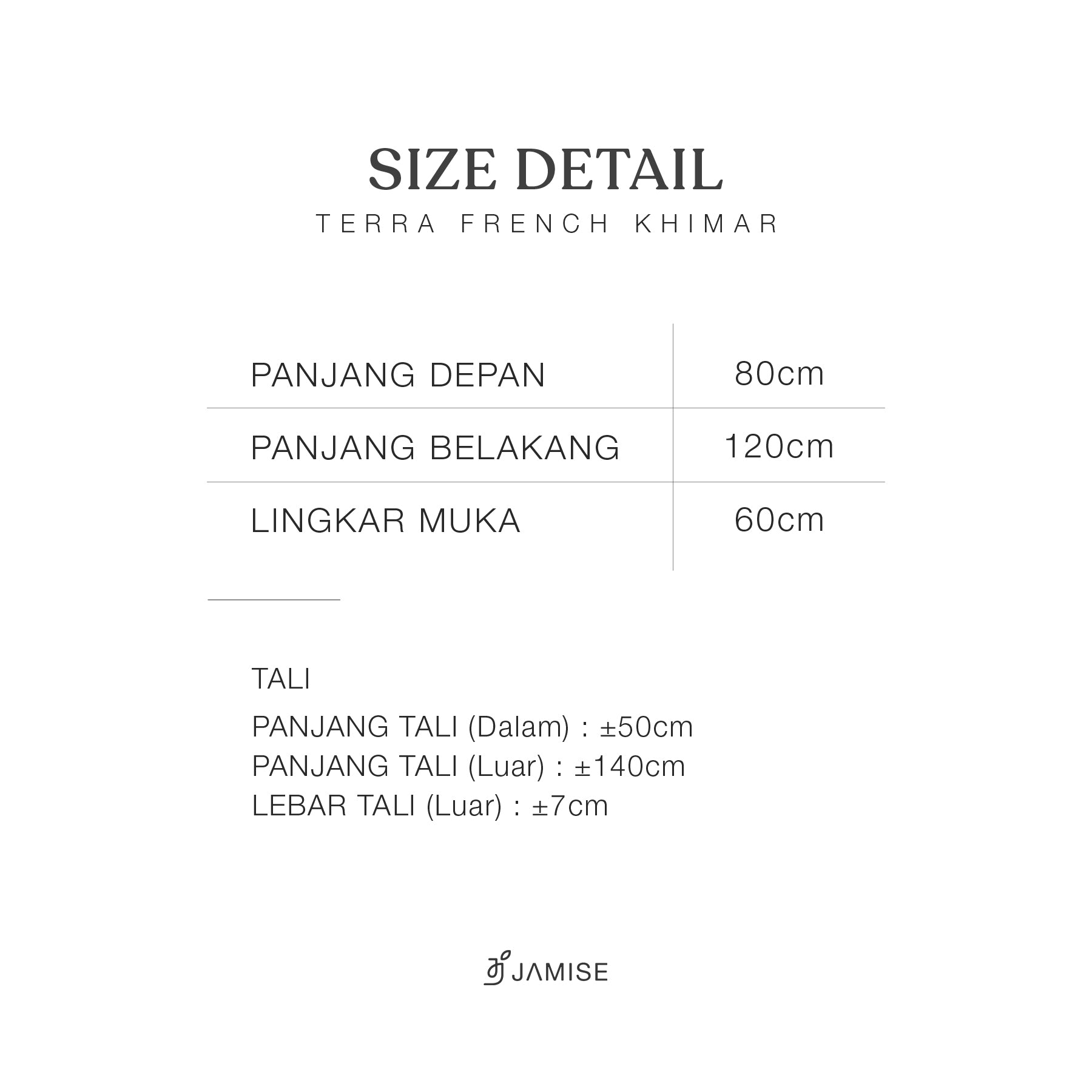 Terra French Khimar | Instant Ceruty