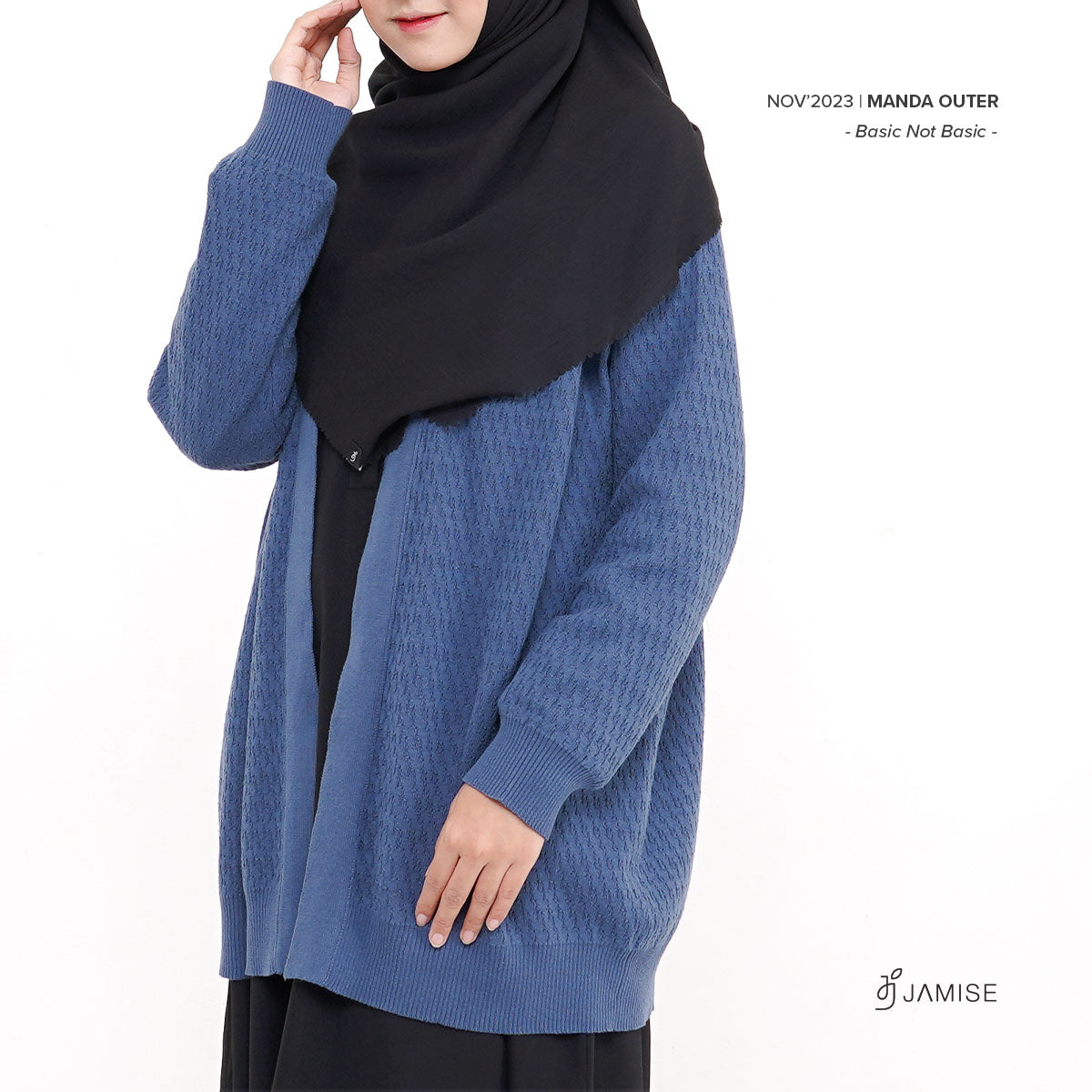 Manda Outer Knitt | Cardigan Rajut