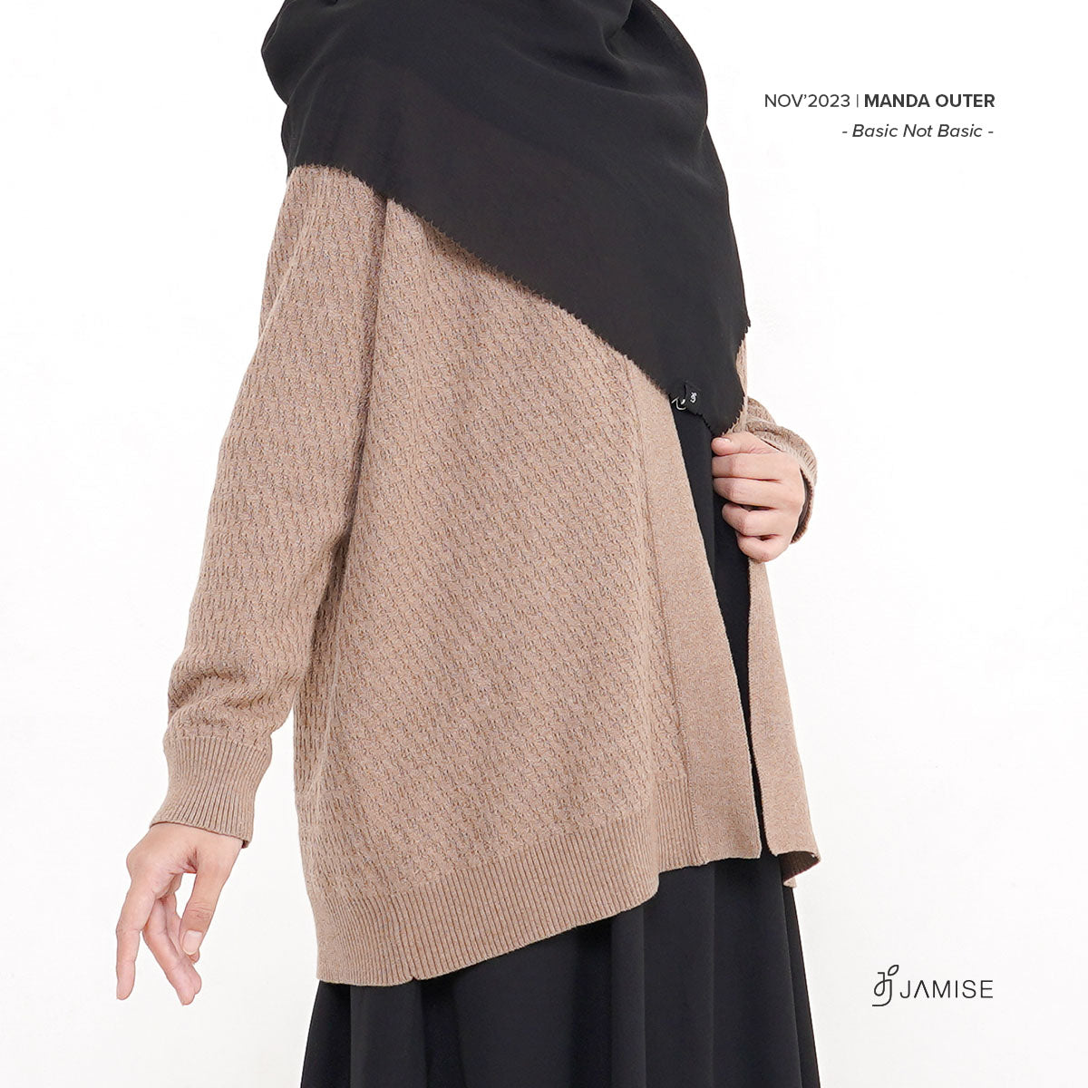 Manda Outer Knitt | Cardigan Rajut