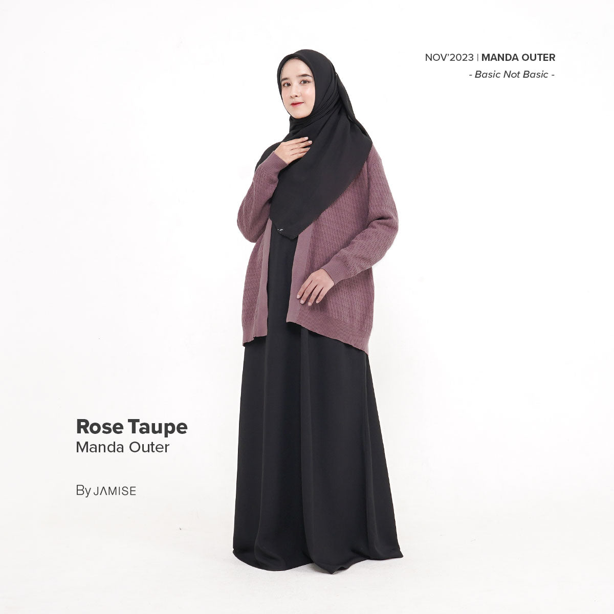 Manda Outer Knitt | Cardigan Rajut