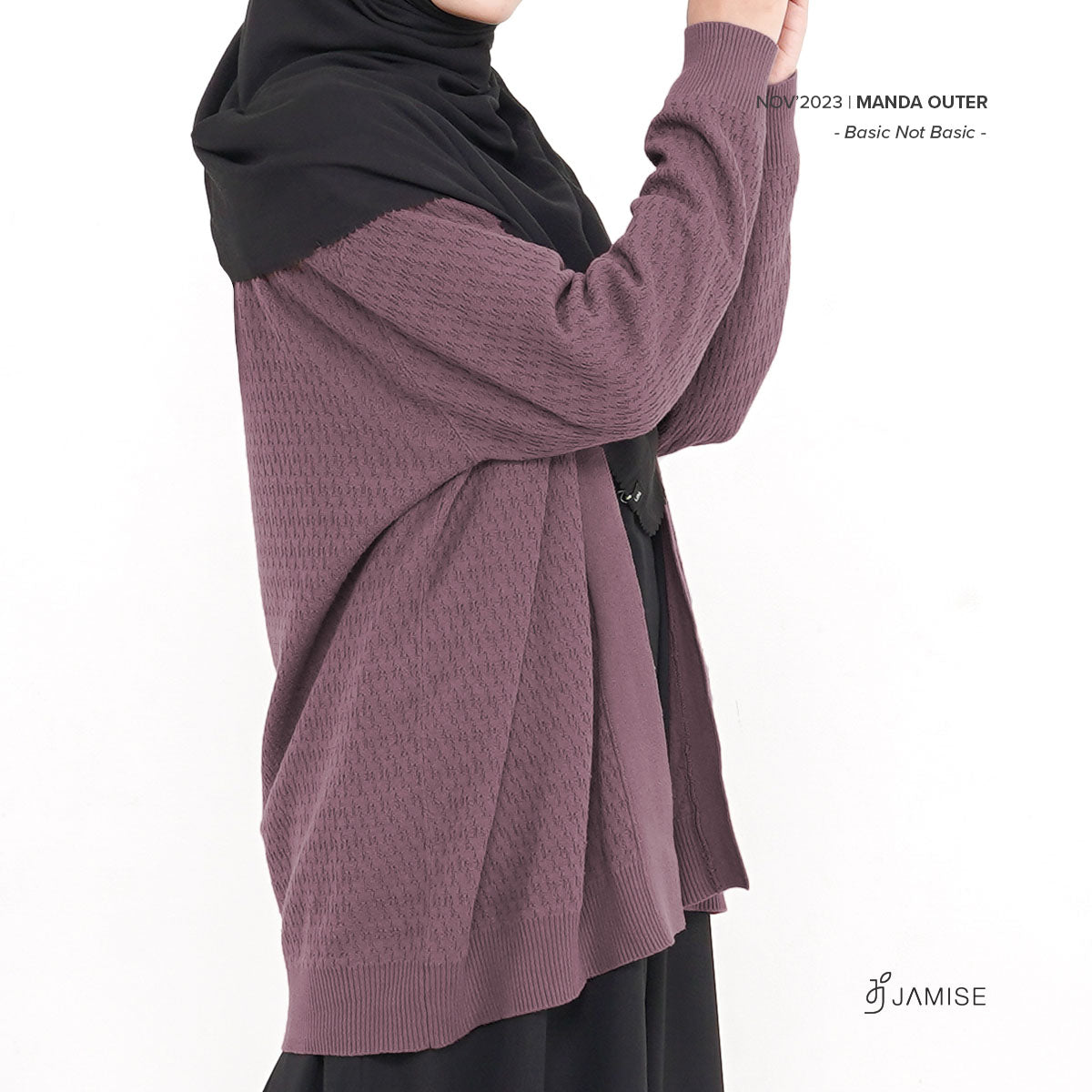 Manda Outer Knitt | Cardigan Rajut