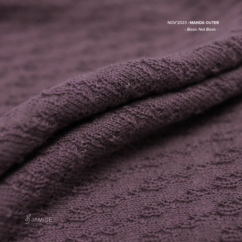 Manda Outer Knitt | Cardigan Rajut