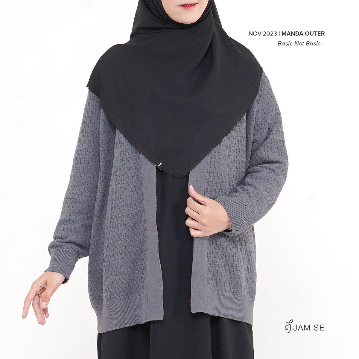 Manda Outer Knitt | Cardigan Rajut