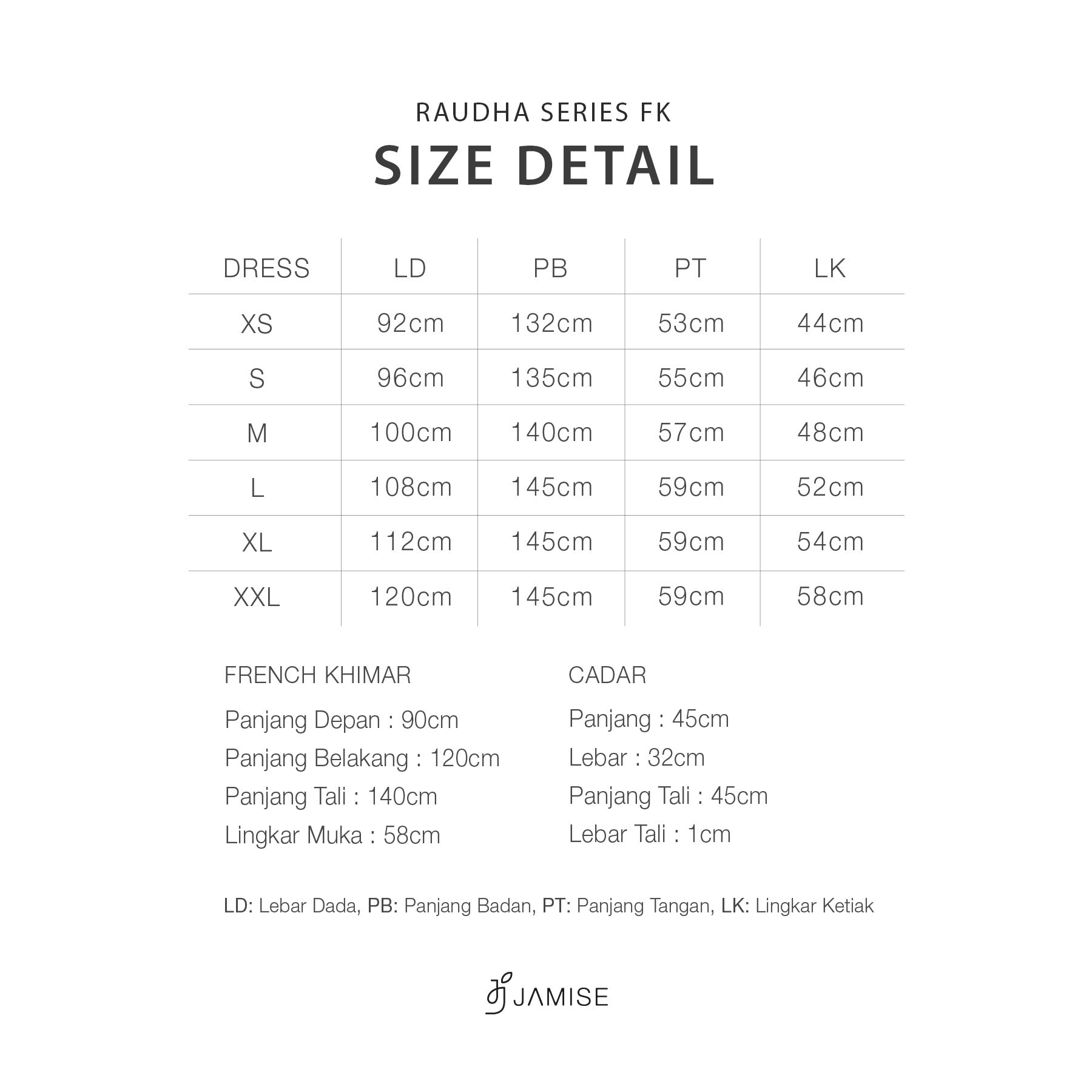 Raudha Series French Khimar