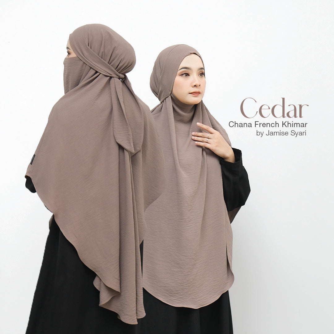 Chana French Khimar | Instant Crinkle