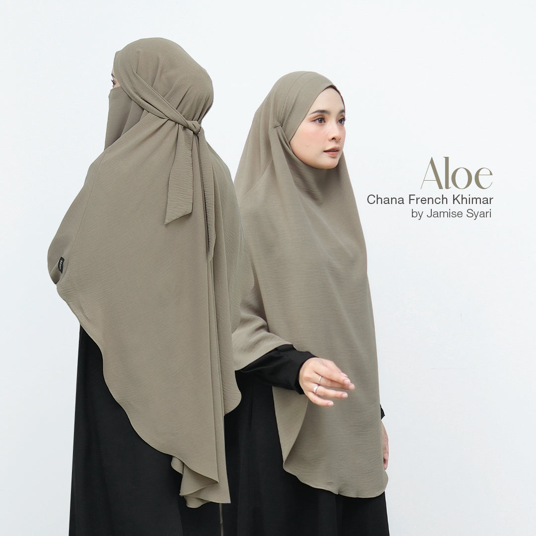 Chana French Khimar | Instant Crinkle
