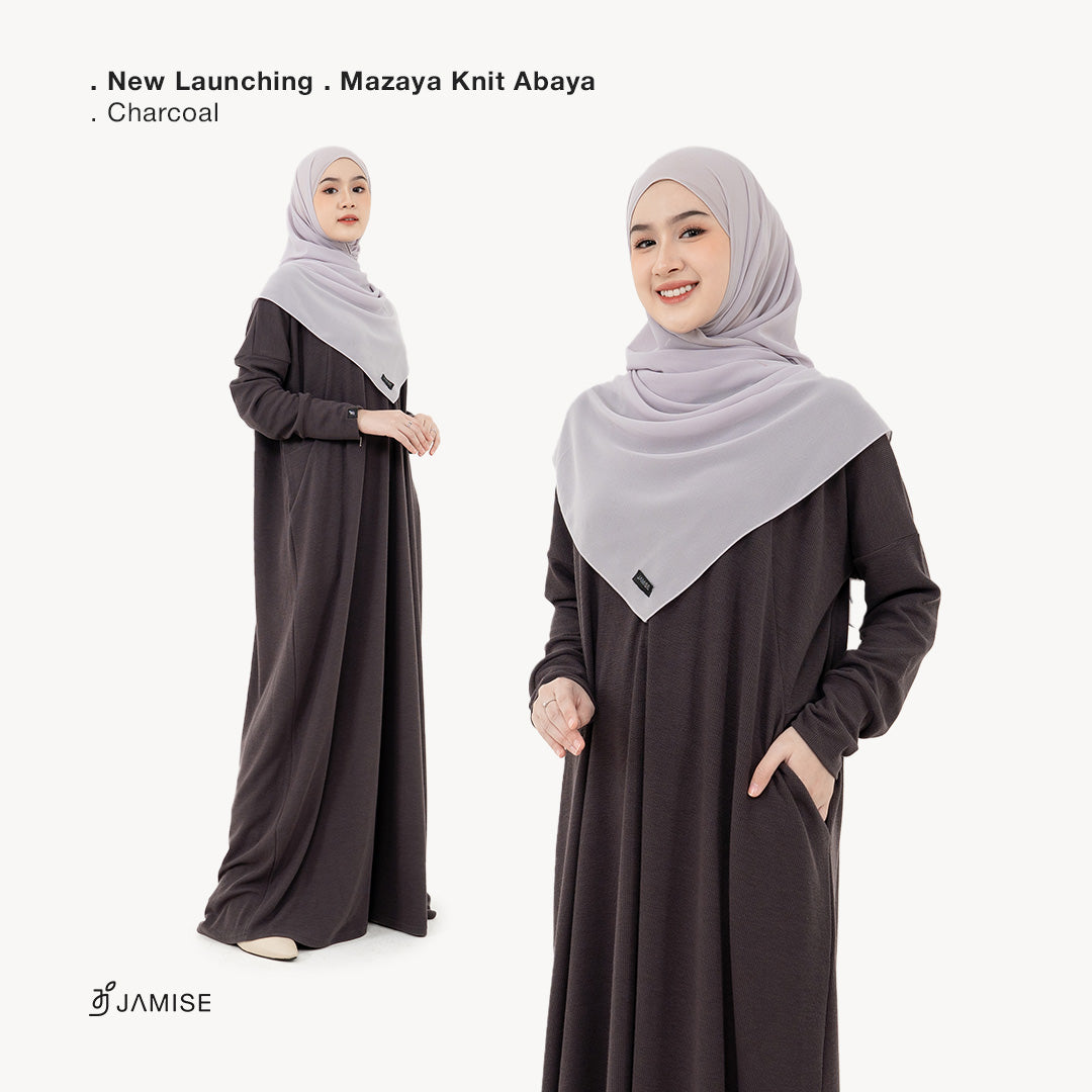 Mazaya Knit Abaya