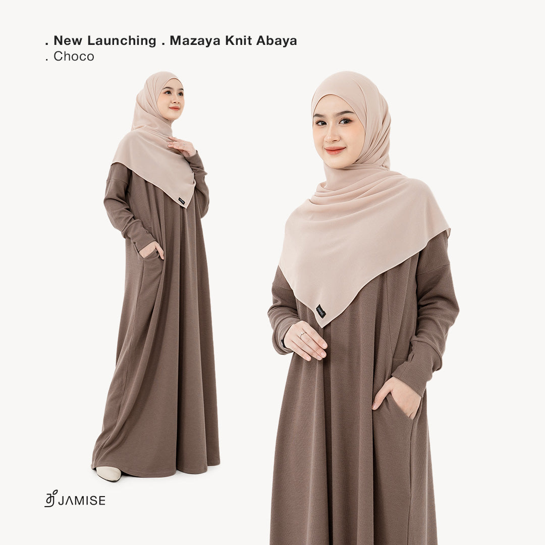 Mazaya Knit Abaya