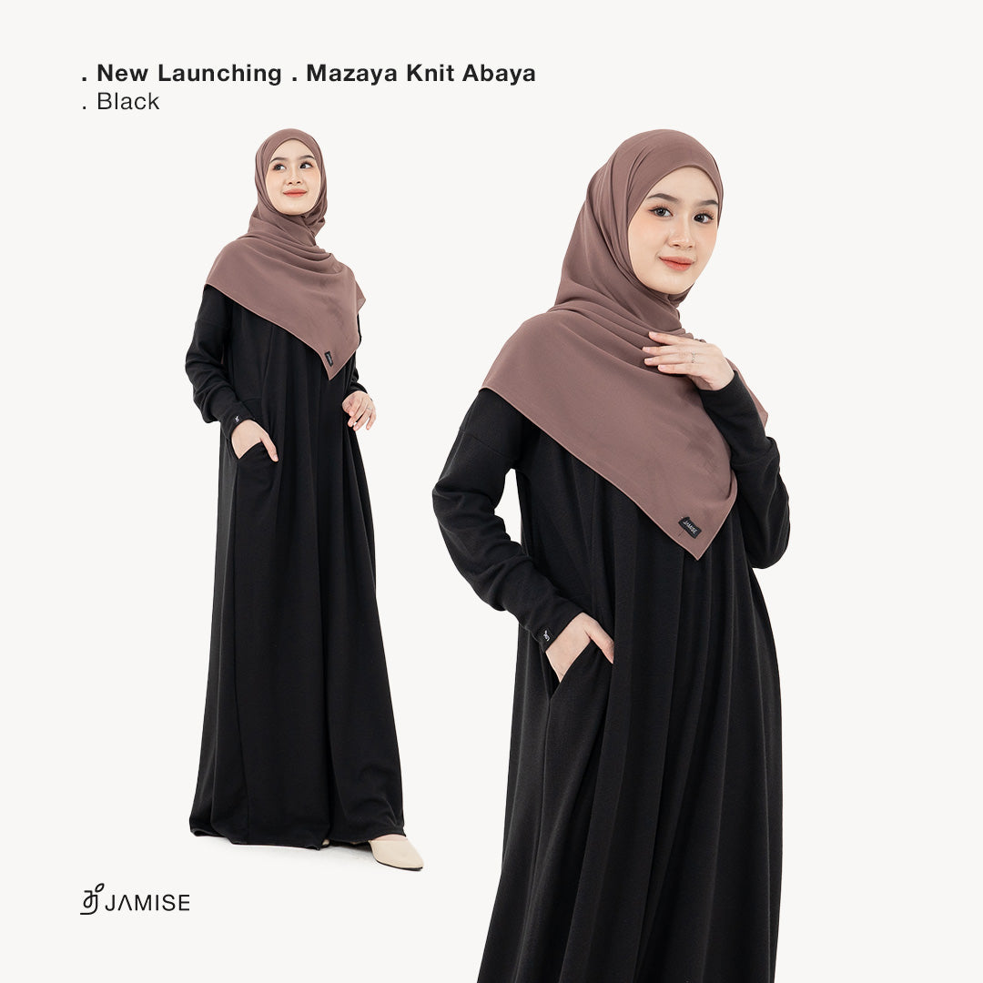 Mazaya Knit Abaya