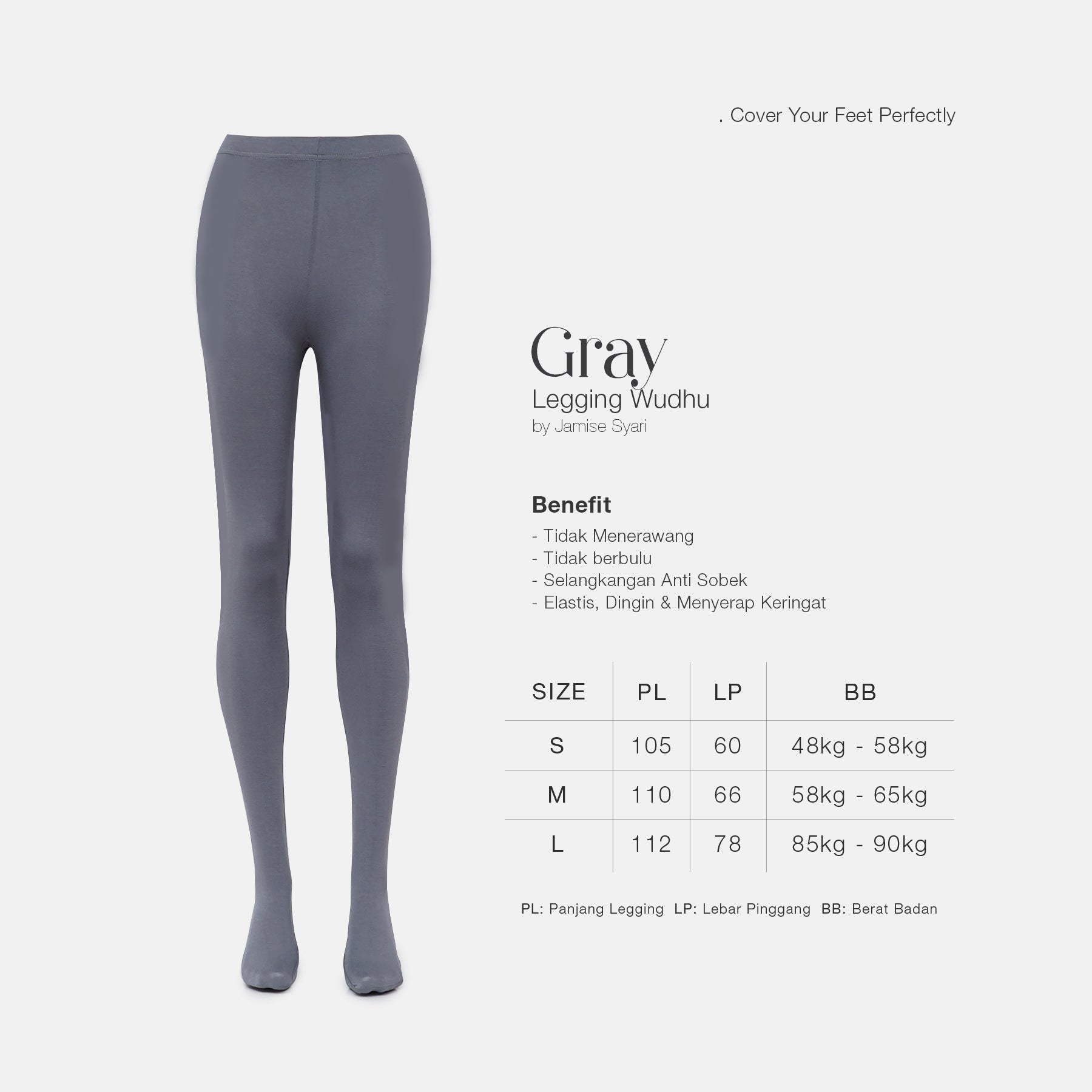 Legging Wudhu | Rayon Premium