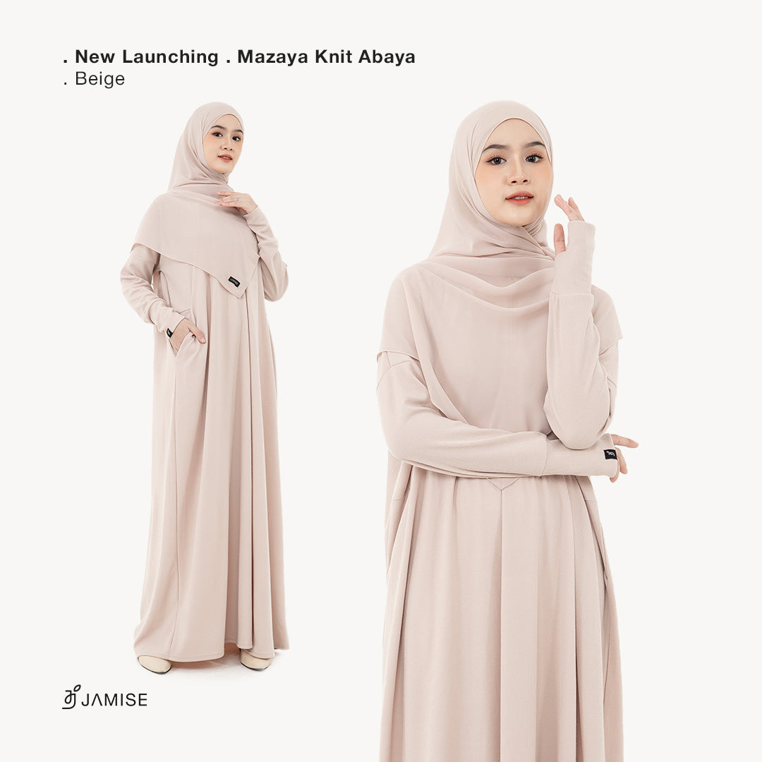 Mazaya Knit Abaya