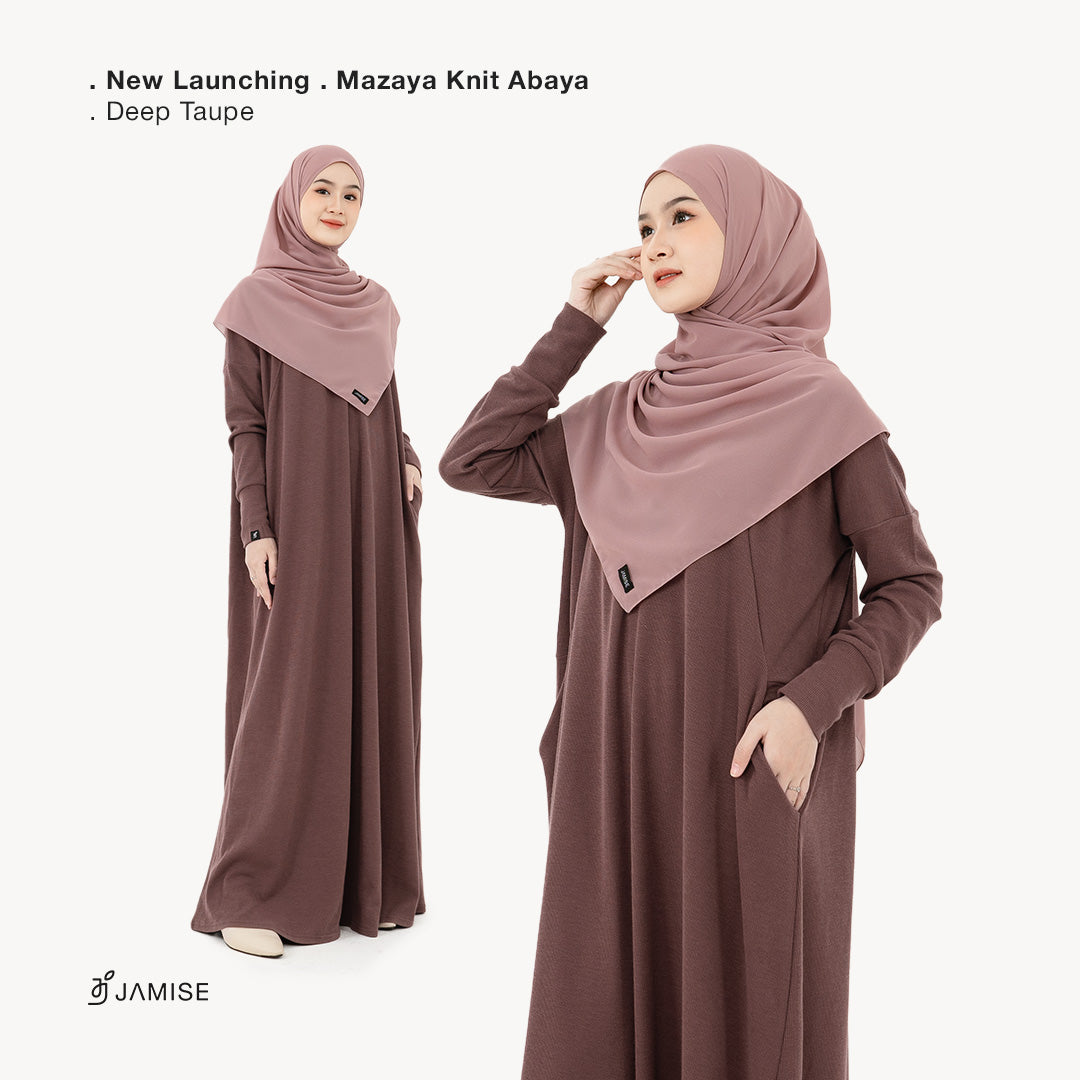 Mazaya Knit Abaya