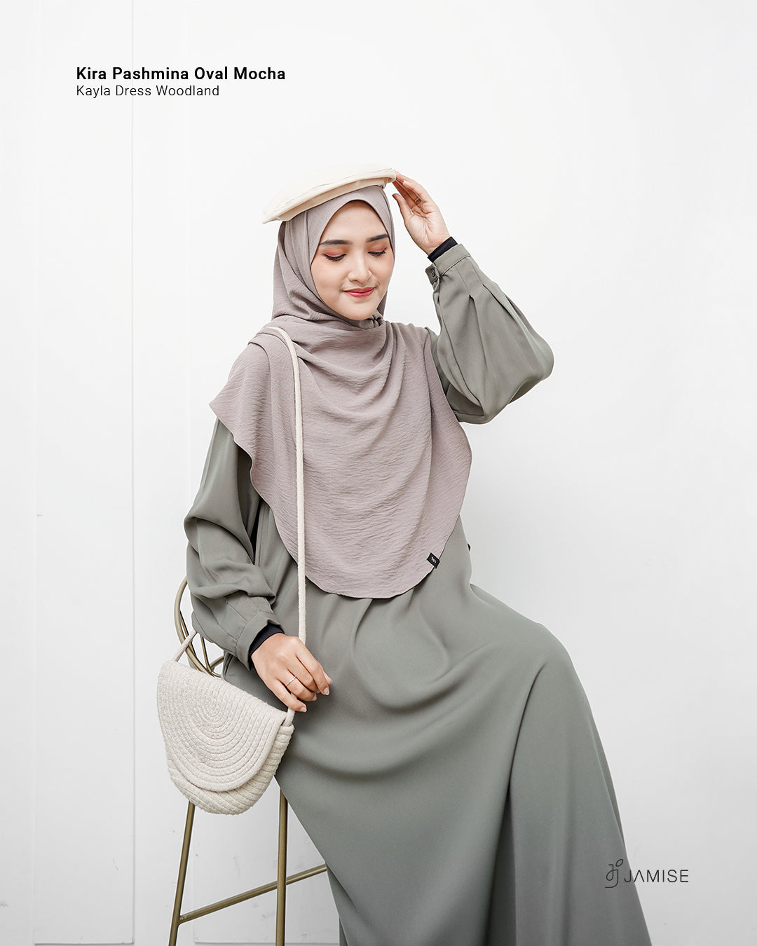 Kira Pashmina Oval | Crinkle Airflow