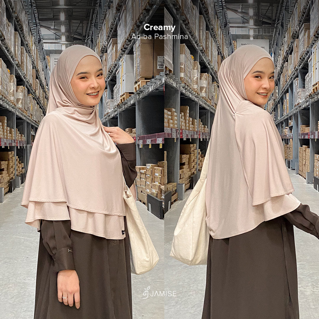 Adiba Pashmina Instan Jersey