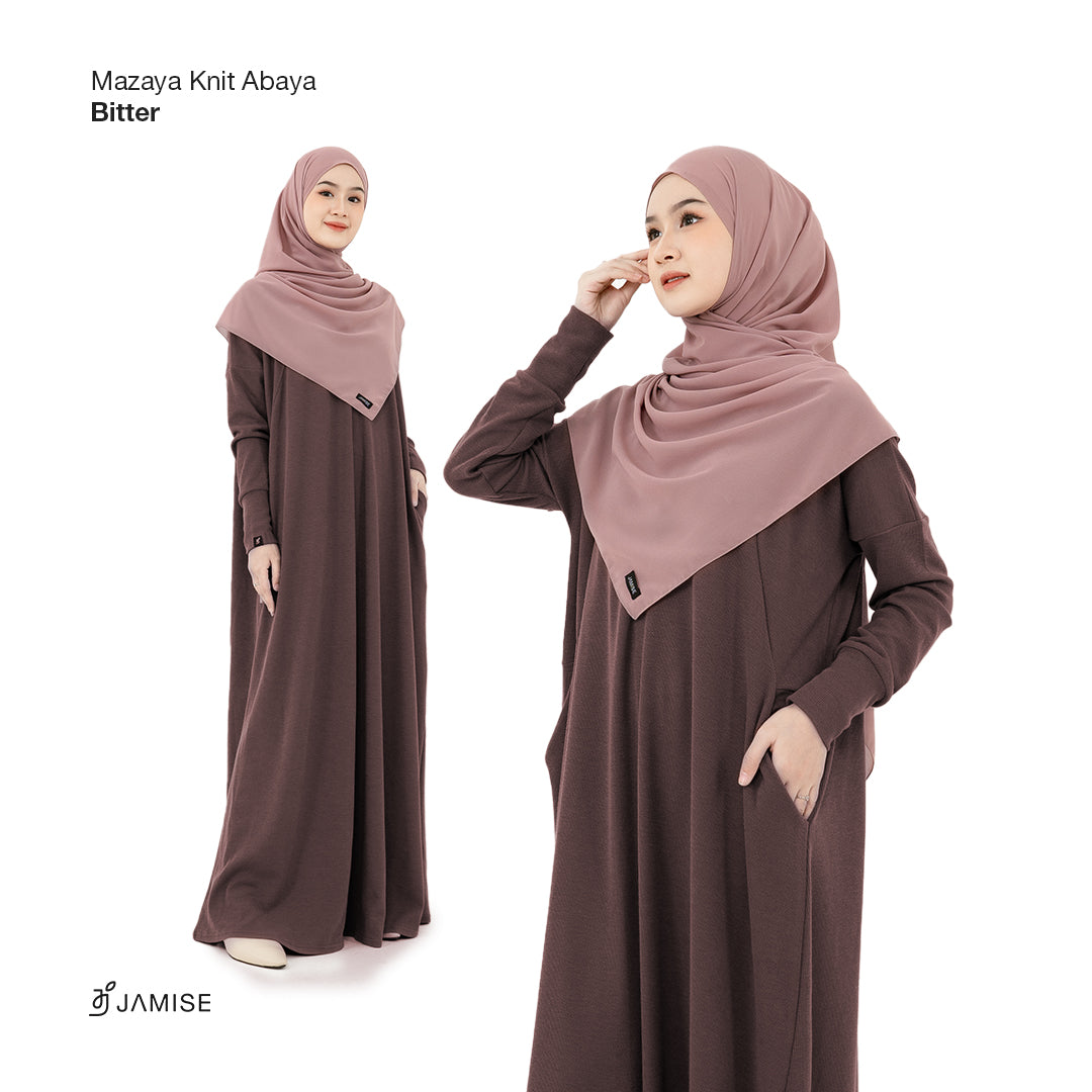 Mazaya Knit Abaya