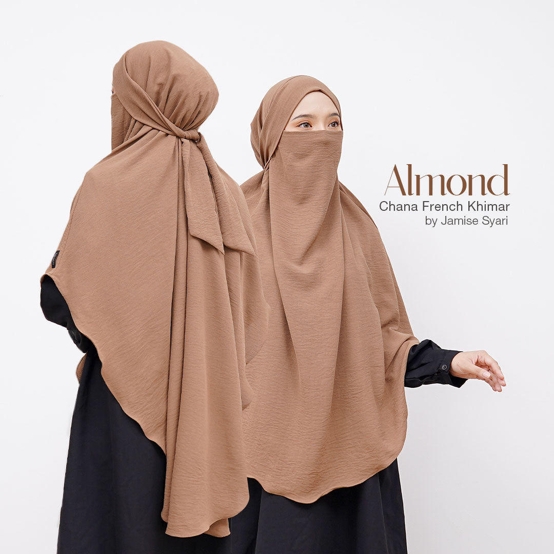 Chana French Khimar | Instant Crinkle