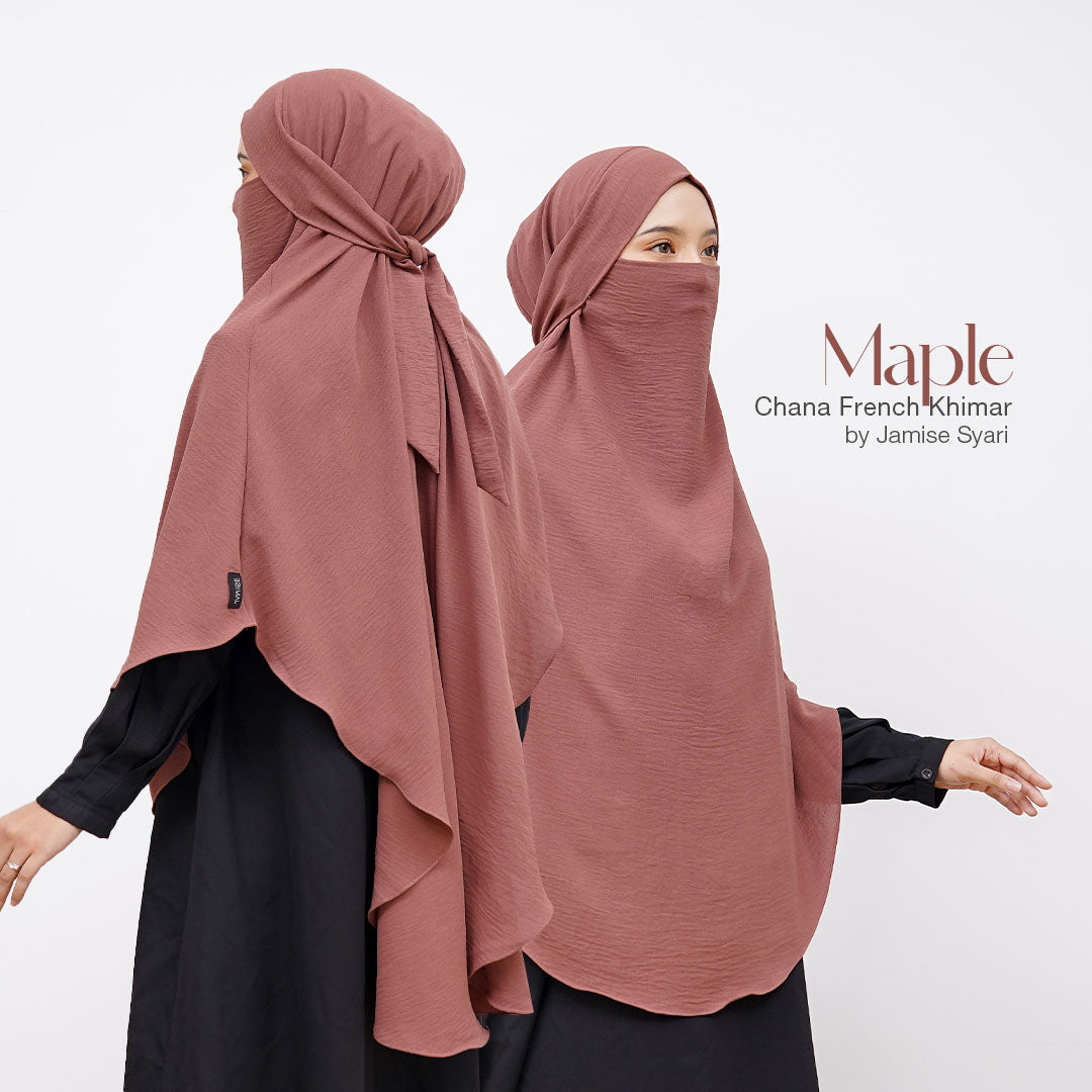 Chana French Khimar | Instant Crinkle