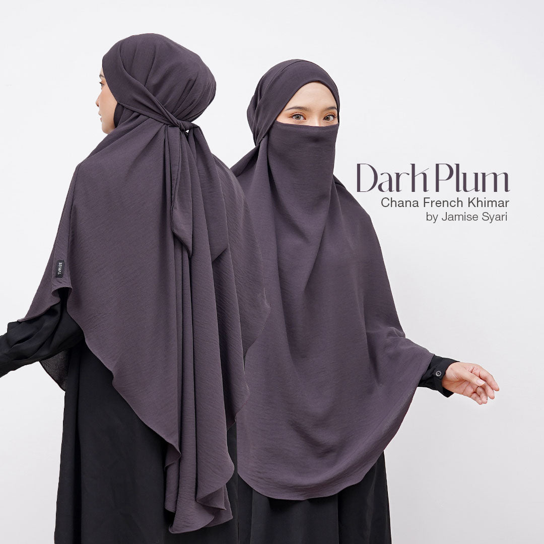 Chana French Khimar | Instant Crinkle