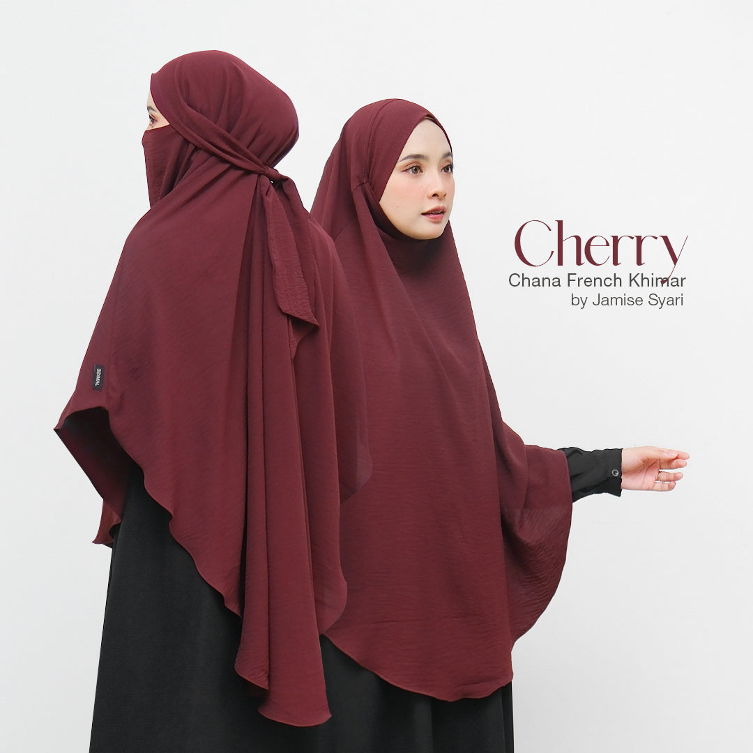 Chana French Khimar | Instant Crinkle