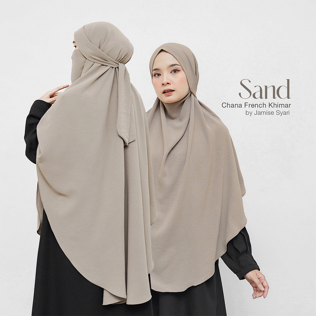 Chana French Khimar | Instant Crinkle