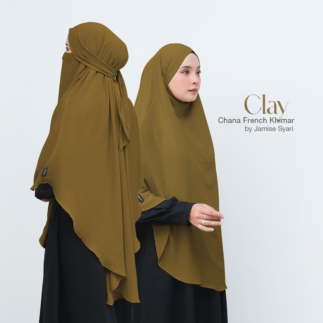 Chana French Khimar | Instant Crinkle