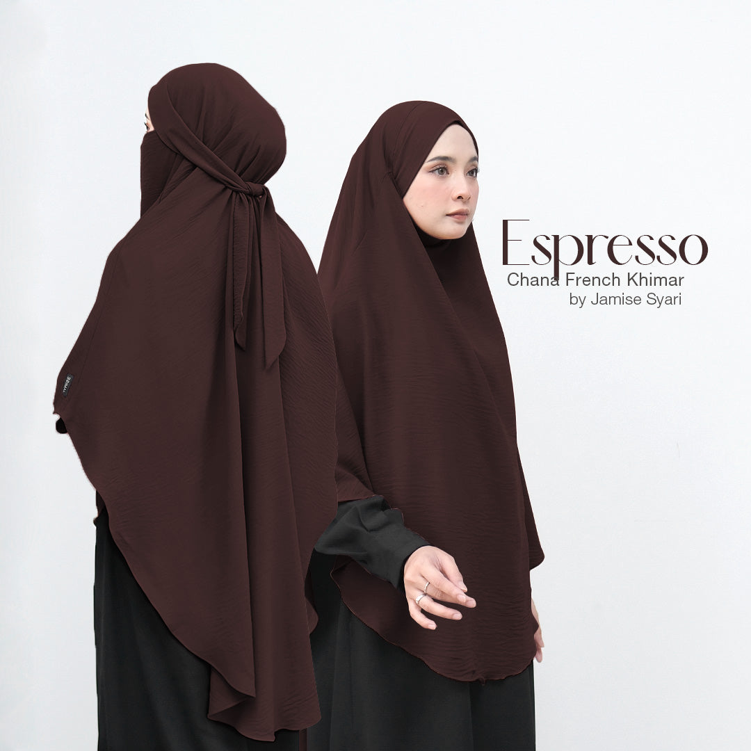 Chana French Khimar | Instant Crinkle