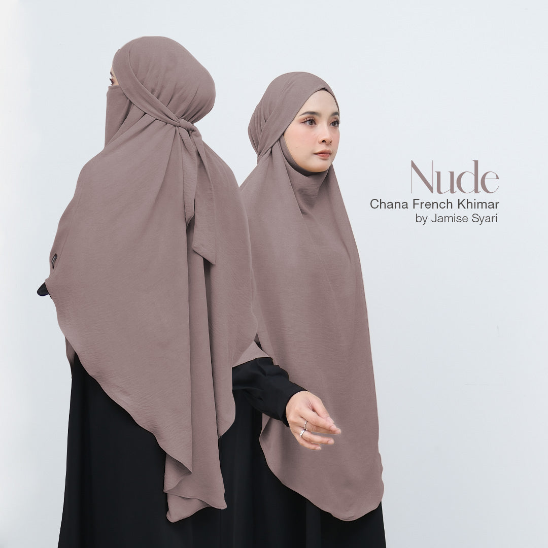 Chana French Khimar | Instant Crinkle