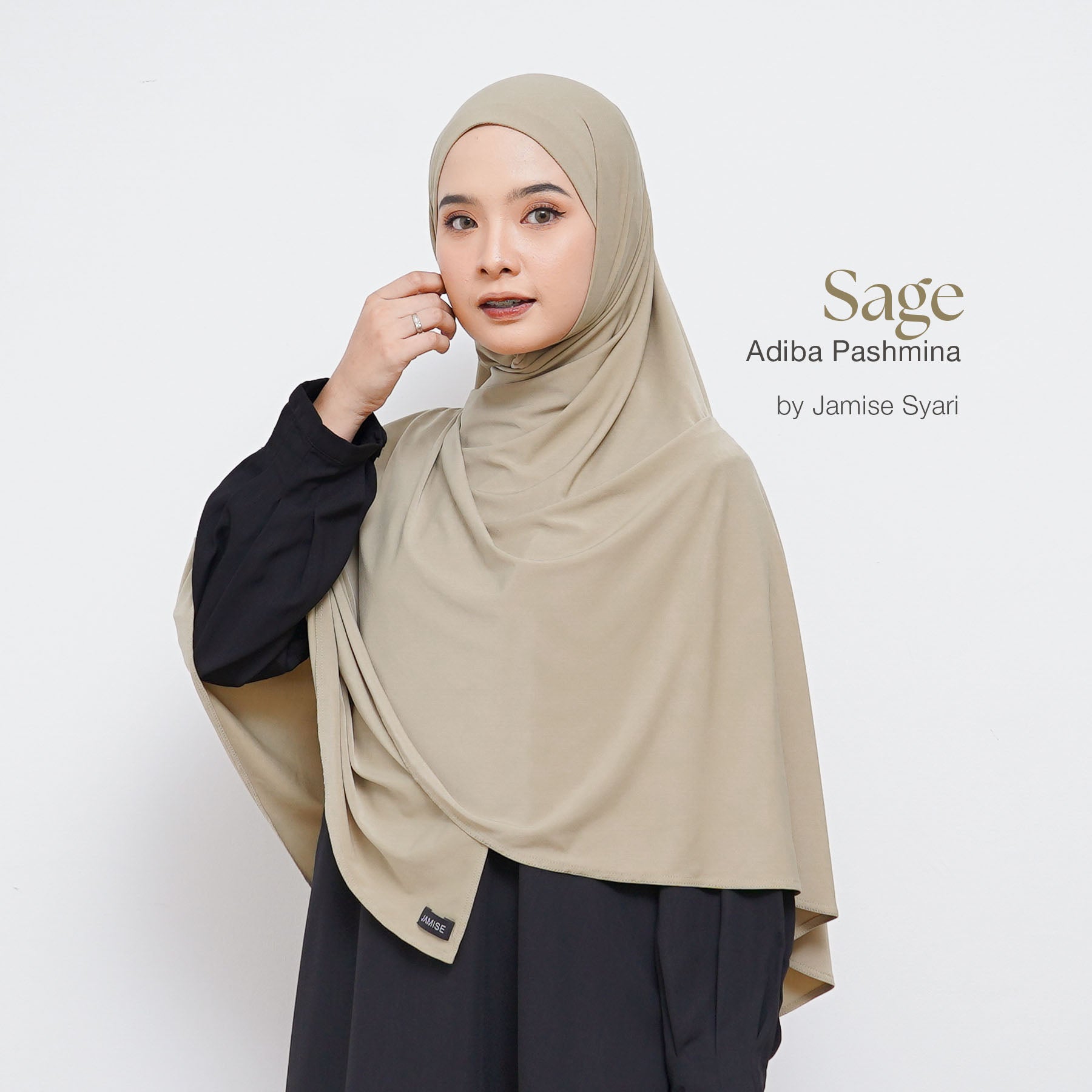 Adiba Pashmina Instan Jersey