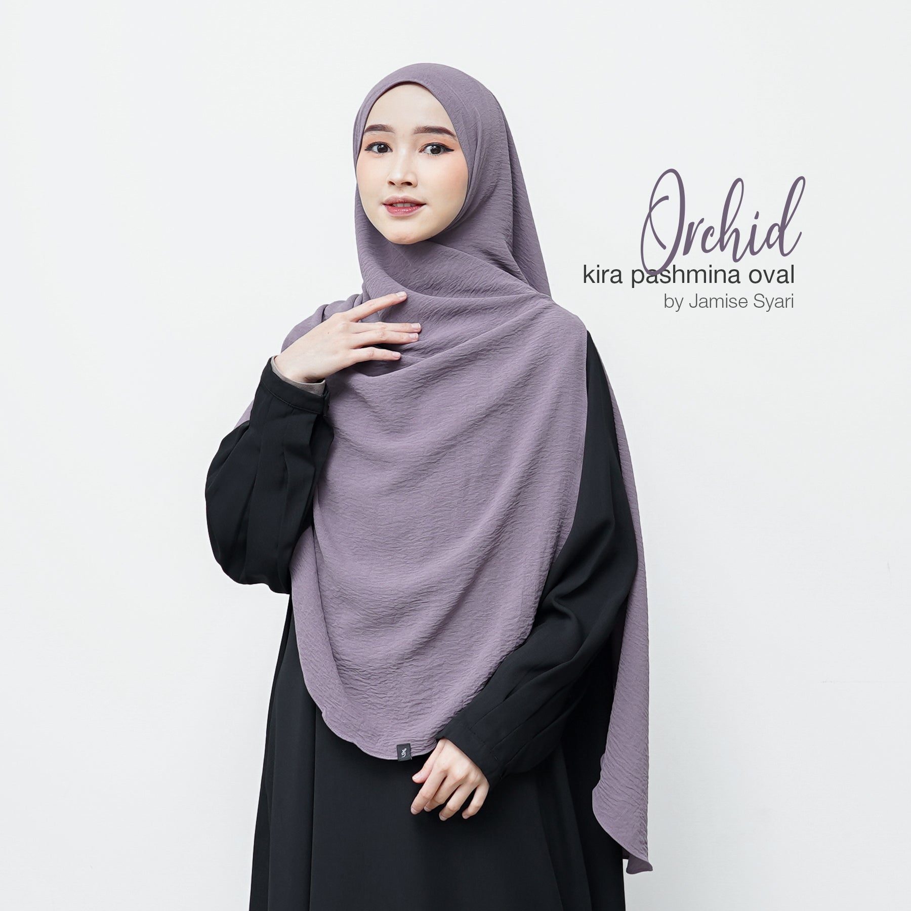 Kira Pashmina Oval | Crinkle Airflow