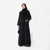 Jenna Dress Black New Material | Bahan Arafah
