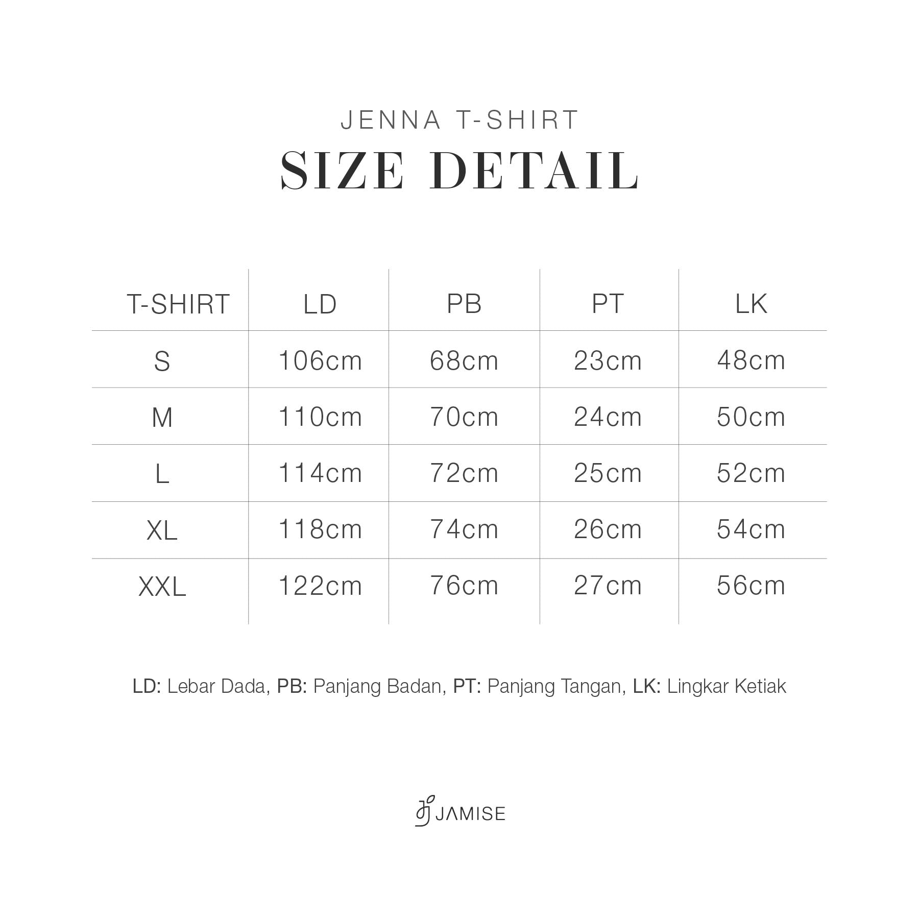 Jenna T-Shirt | Kaos Couple