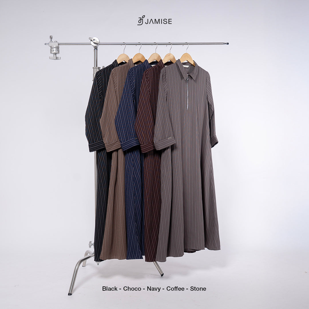 Tabina Abaya | Zipper Depan YKK