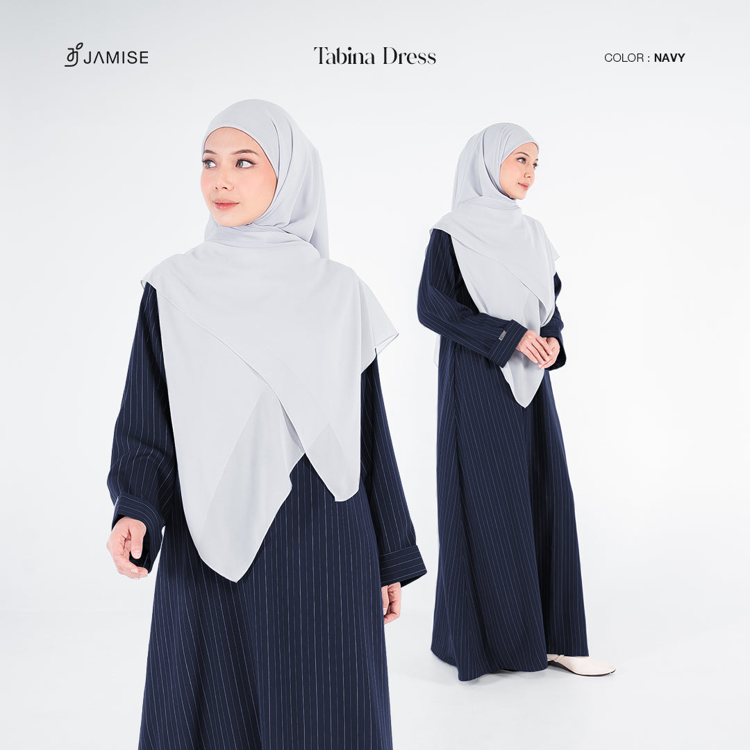 Tabina Abaya | Zipper Depan YKK