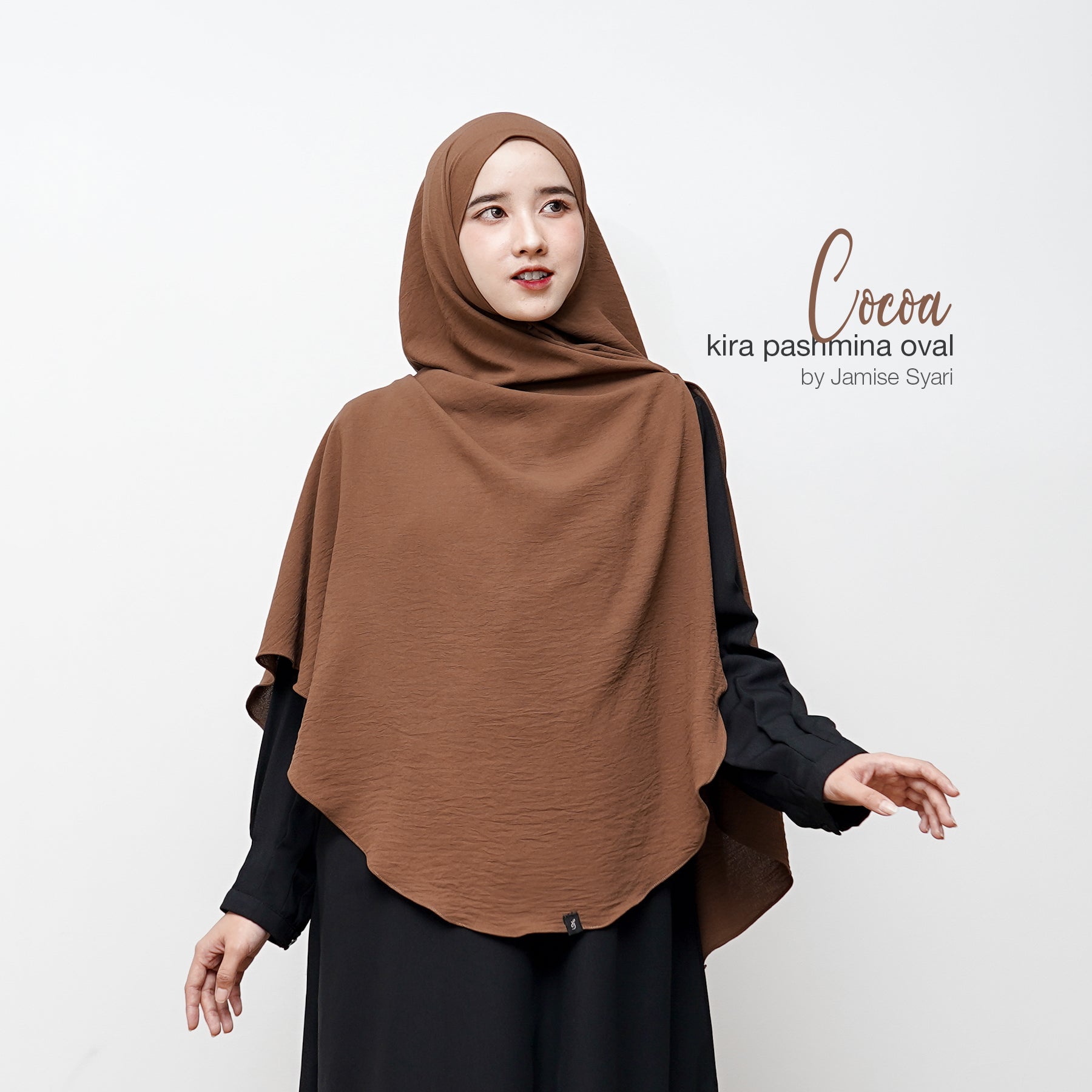 Kira Pashmina Oval | Crinkle Airflow