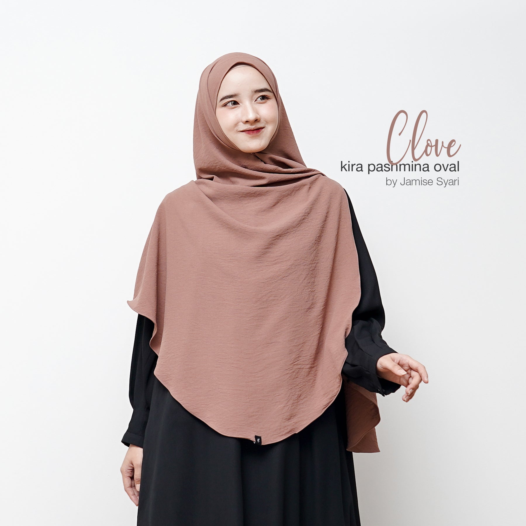 Kira Pashmina Oval | Crinkle Airflow