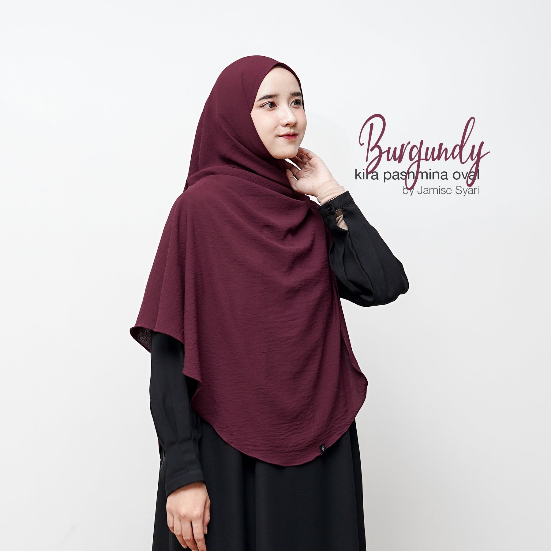 Kira Pashmina Oval | Crinkle Airflow