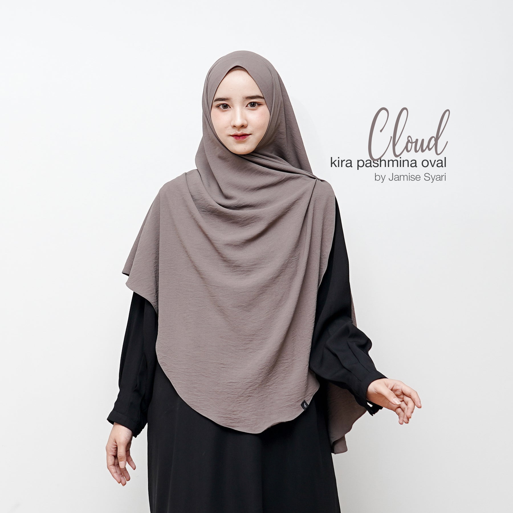 Kira Pashmina Oval | Crinkle Airflow