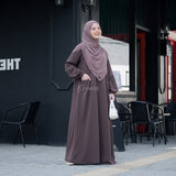 Yuffie Dress New Color | Gamis Crinkle Lux