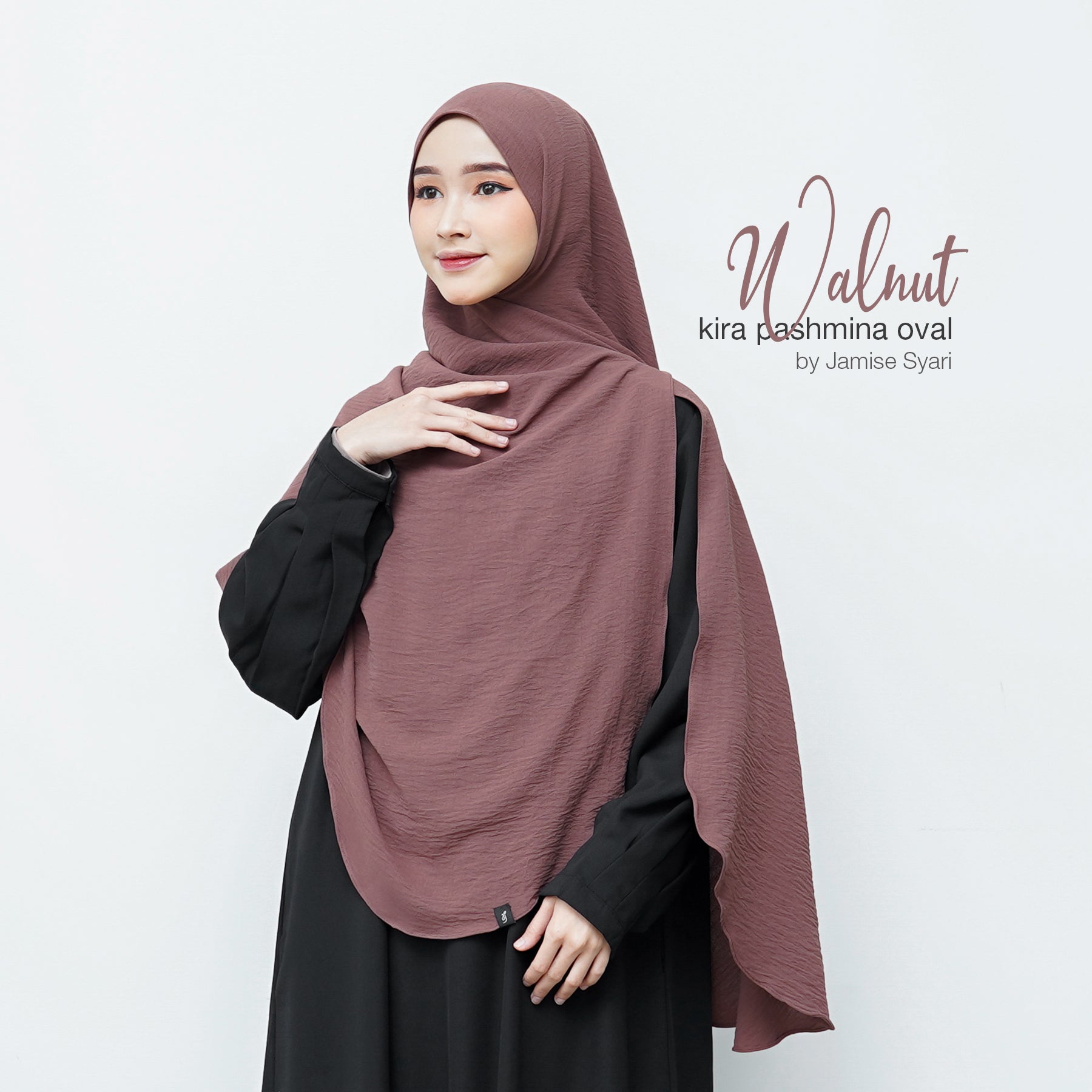 Kira Pashmina Oval | Crinkle Airflow