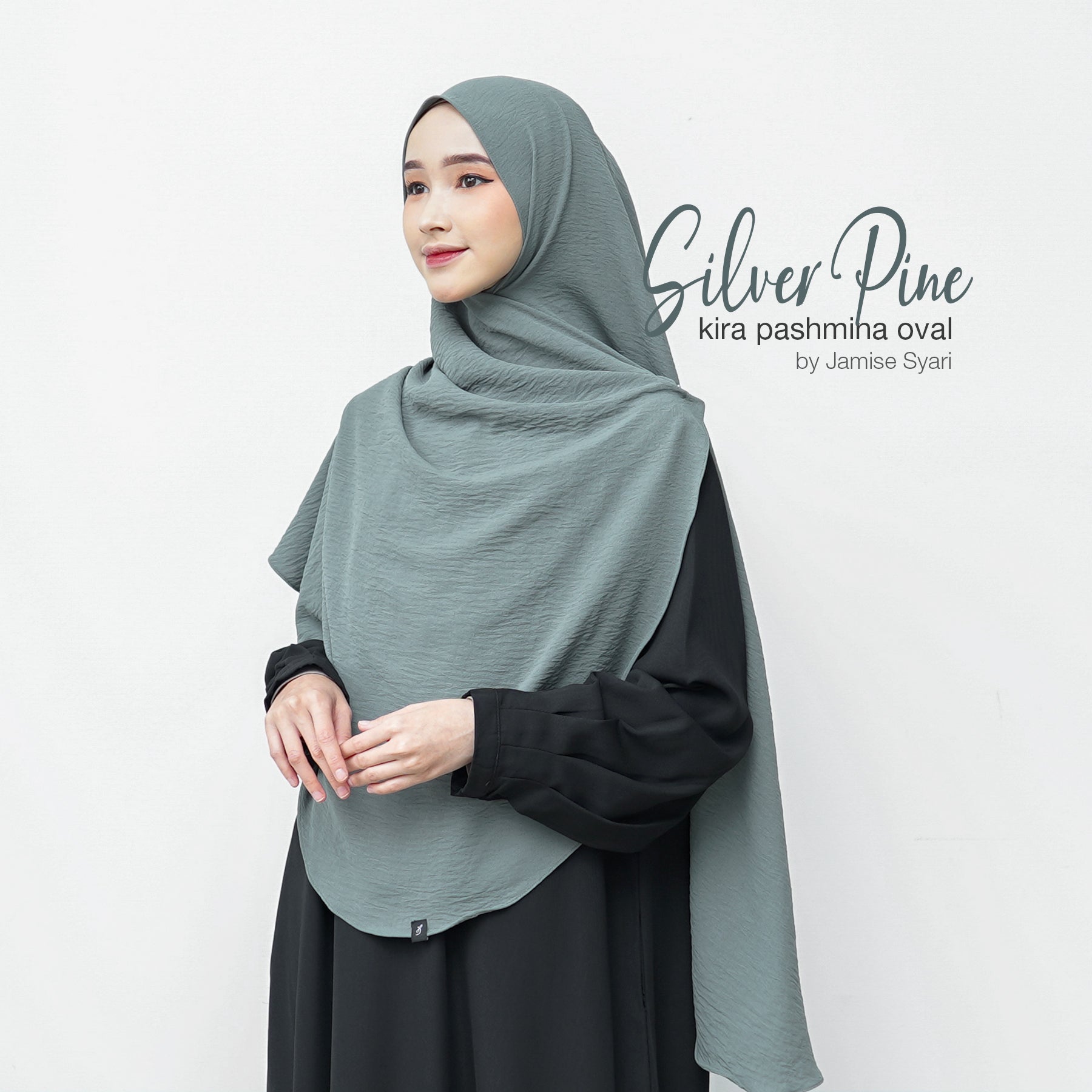 Kira Pashmina Oval | Crinkle Airflow