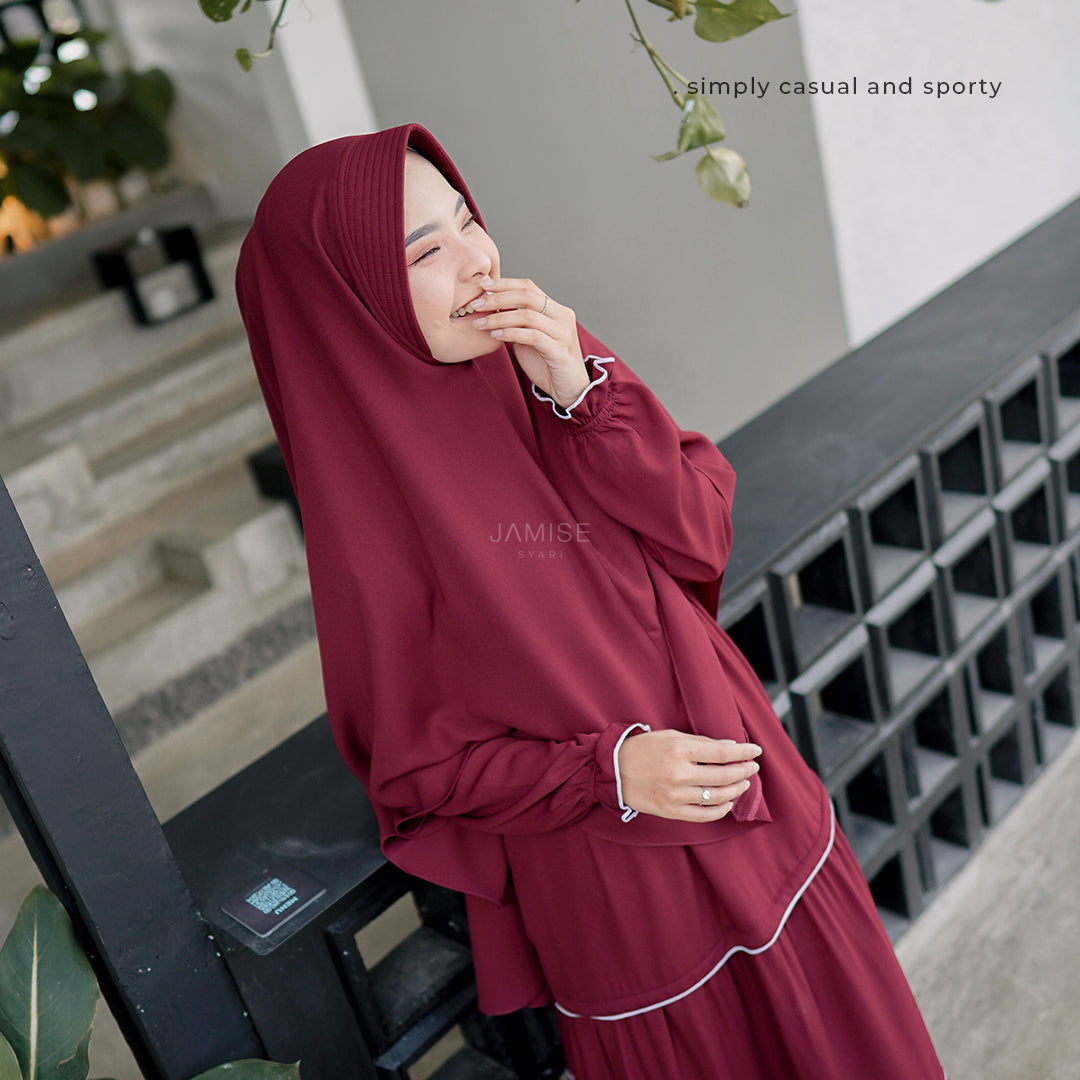 Haifa Series - Maroon