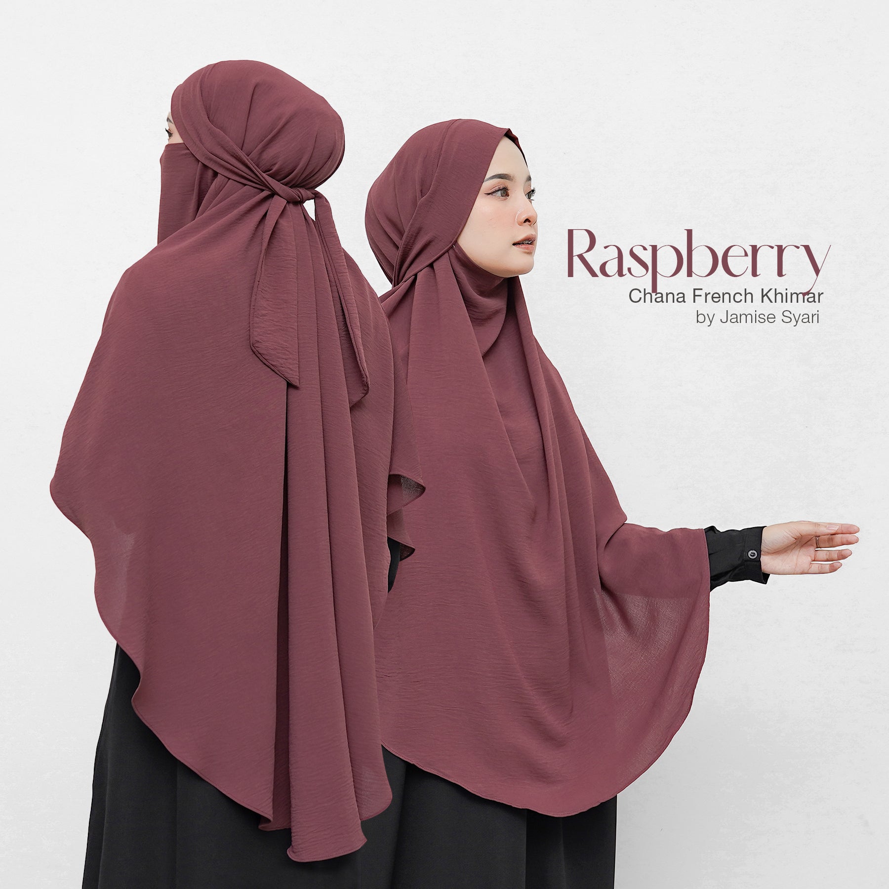 Chana French Khimar | Instant Crinkle