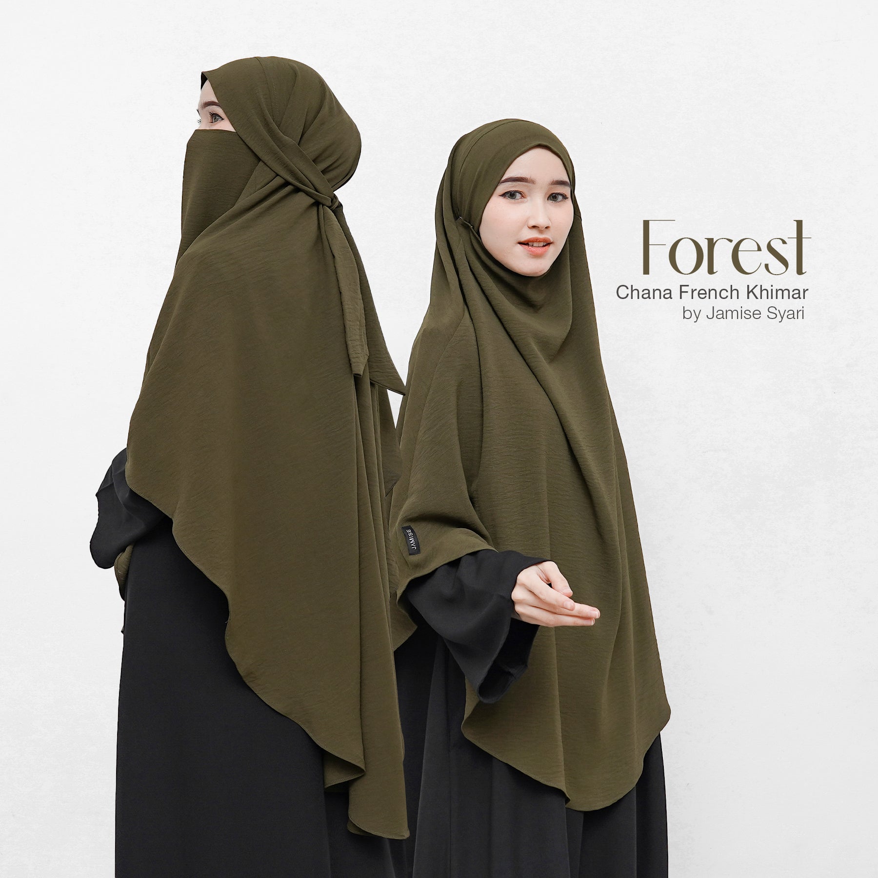 Chana French Khimar | Instant Crinkle