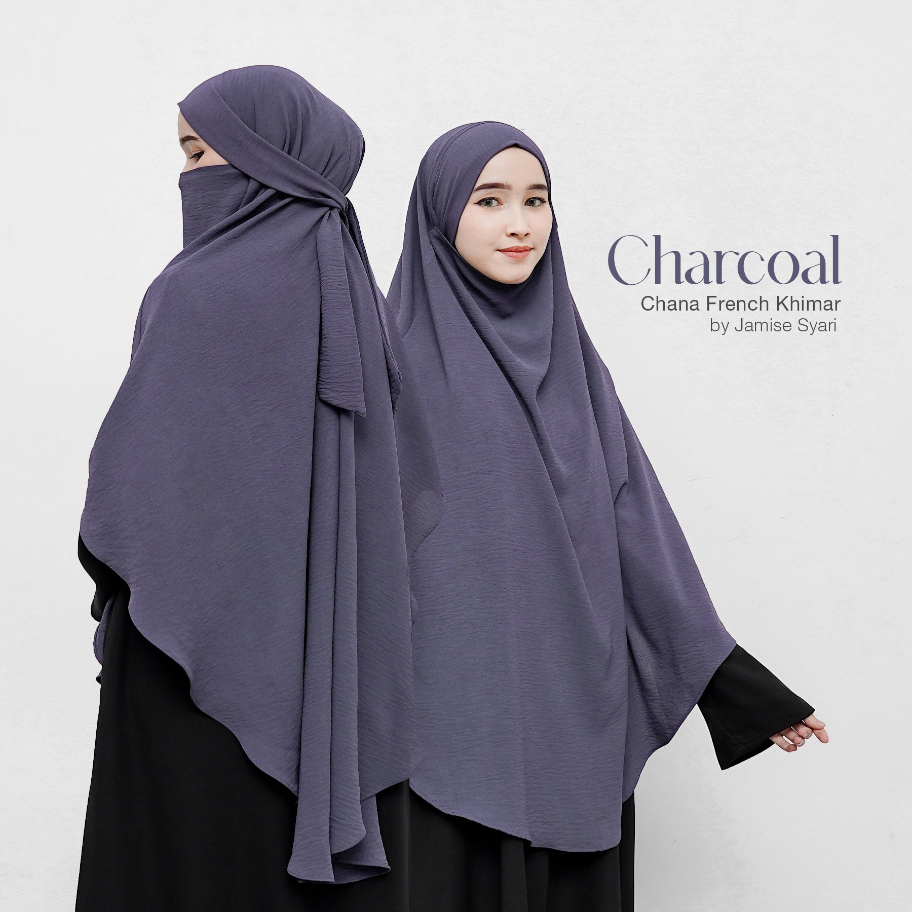 Chana French Khimar | Instant Crinkle