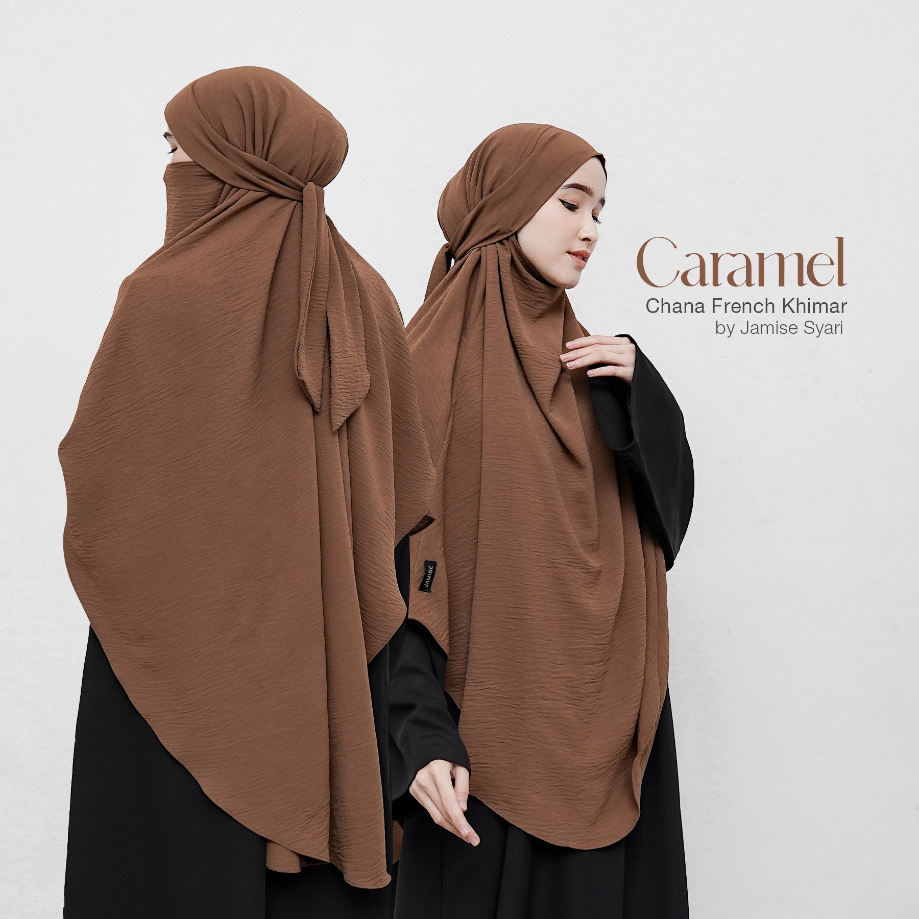 Chana French Khimar | Instant Crinkle