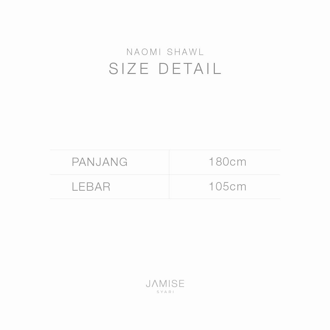 Naomi Shawl | Pashmina Oval